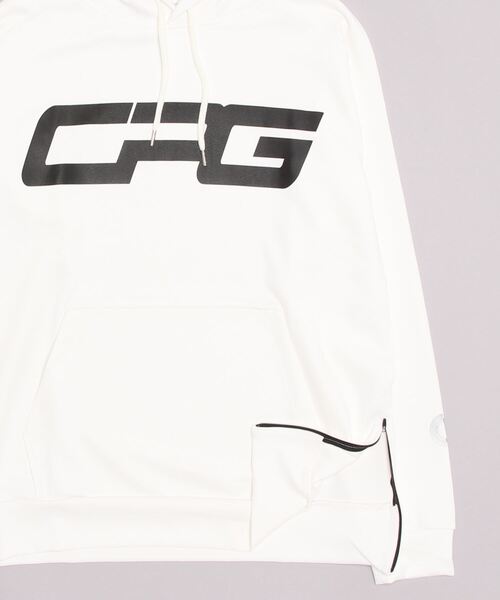 CPG GOLF（シーピージーゴルフ）の「Soft hoodie jacket（ソフトフーディージャケット）｜MEN（パーカー・メンズ・ホワイト/ブラック/ブルー・1/2/4/3）」の7枚目の写真