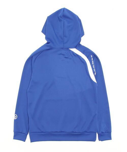 CPG GOLF（シーピージーゴルフ）の「Soft hoodie jacket（ソフトフーディージャケット）｜MEN（パーカー・メンズ・ホワイト/ブラック/ブルー・1/2/4/3）」の8枚目の写真
