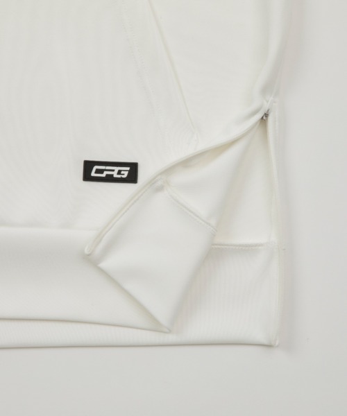 CPG GOLF（シーピージーゴルフ）の「Soft hoodie jacket（ソフトフーディージャケット）｜MEN（パーカー・メンズ・ホワイト/ブラック/ブルー・1/2/4/3）」の5枚目の写真