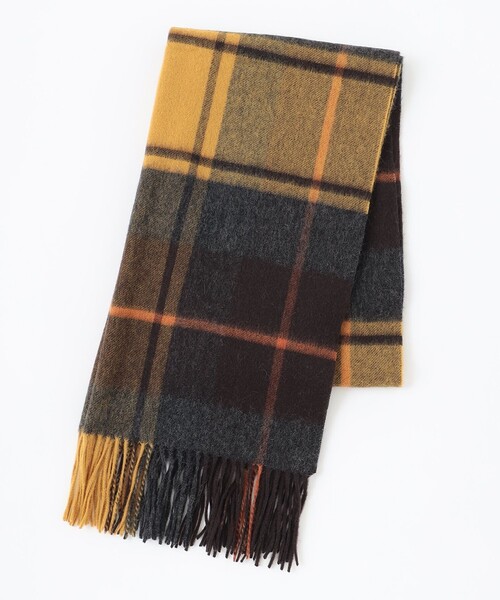 ANY（エニィ）の「【WEB限定カラー有】ウールカシミアブレンドストール（マフラー・レディース・黄土色系/ダークブラウン系5/カーキ系5/ブルー系5/ピンク系5/アイボリー系/レッド系5/グレー系5/ライラック系/こしょう色系5・F）」の9枚目の写真