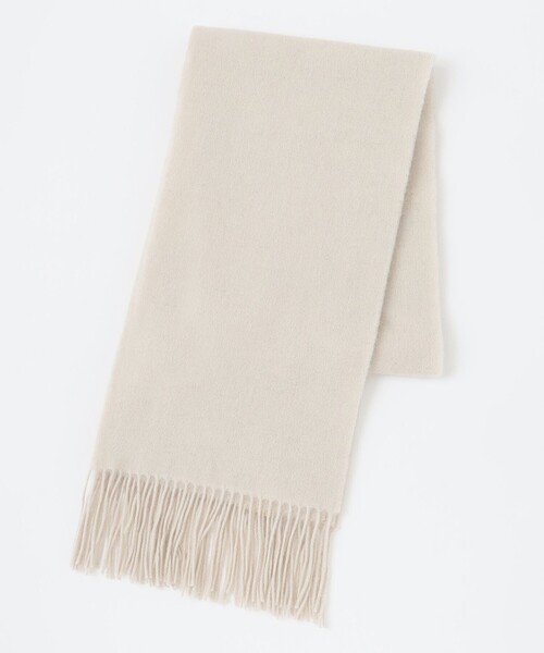 ANY（エニィ）の「【WEB限定カラー有】ウールカシミアブレンドストール（マフラー・レディース・黄土色系/ダークブラウン系5/カーキ系5/ブルー系5/ピンク系5/アイボリー系/レッド系5/グレー系5/ライラック系/こしょう色系5・F）」の14枚目の写真