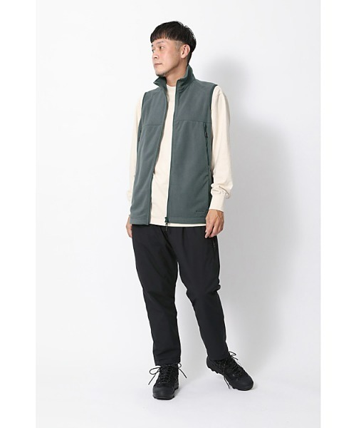 Snow Peak（スノーピーク）の「Grid Fleece Vest（ベスト）」 - WEAR