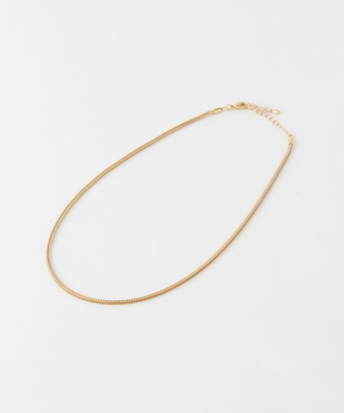 KBF（ケイビーエフ）の「フォックステールチェーンチョーカー（ネックレス・レディース・ゴールド/シルバー・ONE）」の7枚目の写真