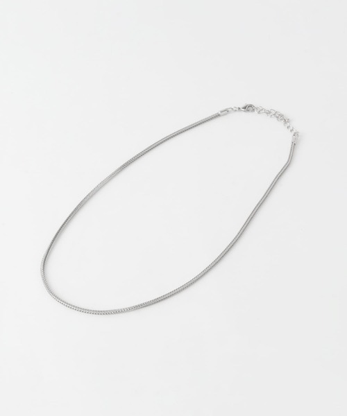 KBF（ケイビーエフ）の「フォックステールチェーンチョーカー（ネックレス・レディース・ゴールド/シルバー・ONE）」の3枚目の写真