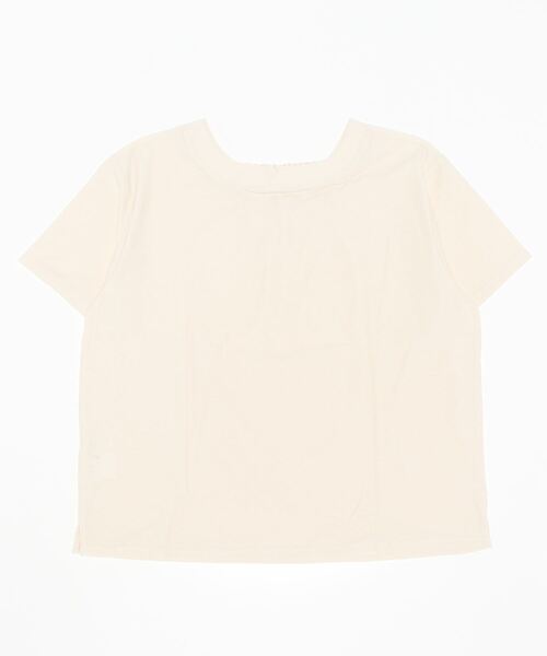 NEWYORKER（ニューヨーカー）の「ジョーゼット 2WAYカットソー（Tシャツ/カットソー・レディース・モスグリーン/アイボリー・M/L）」の19枚目の写真