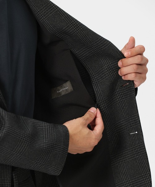 KASHIYAMA（カシヤマ）の「TRABEST TWEED/GRAY2Bジャケット（テーラードジャケット・メンズ・ブラウン/グレー・マルチサイズ）」の14枚目の写真