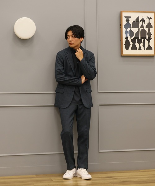 KASHIYAMA（カシヤマ）の「TRABEST TWEED/GRAY2Bジャケット（テーラードジャケット・メンズ・ブラウン/グレー・マルチサイズ）」の3枚目の写真