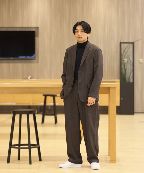 KASHIYAMA（カシヤマ）の「TRABEST TWEED/GRAY2Bジャケット（テーラードジャケット・メンズ・ブラウン/グレー・マルチサイズ）」の4枚目の写真