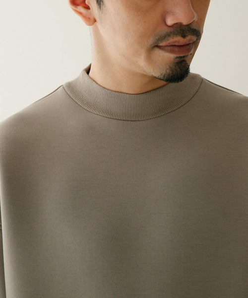 ITEMS URBANRESEARCH(アイテムズ アーバンリサーチ)の「ダンボール天竺 ハイネックプルオーバー(スウェット・メンズ・ネイビー/ブラック/ベージュ・LARGE/MEDIUM)」の22枚目の写真