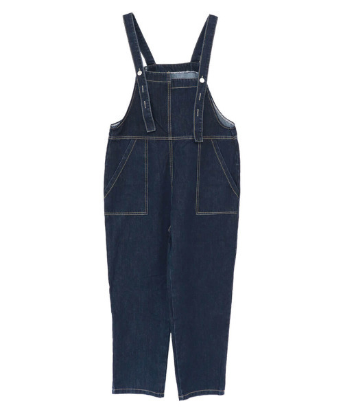 アシンメトリーデニムサロペット / オーバーオール アシメデザイン デニムサロペ オールインワン(サロペット/オーバーオール)|ISOOK(アイスー) アシンメトリーデニムサロペット / オーバーオール アシメデザイン デニムサロペ オールインワン(サロペット/オーバーオール)|ISOOK(アイスー)