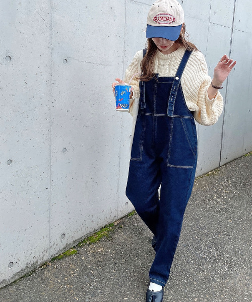 アシンメトリーデニムサロペット / オーバーオール アシメデザイン デニムサロペ オールインワン(サロペット/オーバーオール)|ISOOK(アイスー) アシンメトリーデニムサロペット / オーバーオール アシメデザイン デニムサロペ オールインワン(サロペット/オーバーオール)|ISOOK(アイスー)