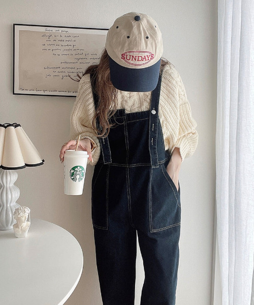 アシンメトリーデニムサロペット / オーバーオール アシメデザイン デニムサロペ オールインワン(サロペット/オーバーオール)|ISOOK(アイスー) アシンメトリーデニムサロペット / オーバーオール アシメデザイン デニムサロペ オールインワン(サロペット/オーバーオール)|ISOOK(アイスー)