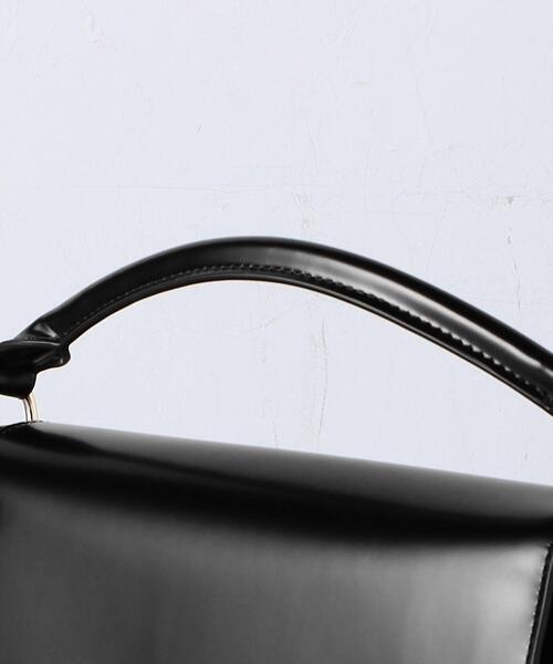 UNITED ARROWS（ユナイテッドアローズ）の「ボックス ショルダー バッグ（ショルダーバッグ・レディース・オフホワイト/ブラック・FREE）」の6枚目の写真