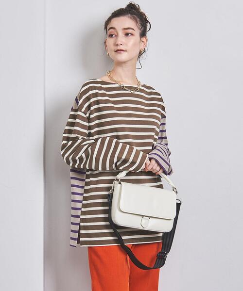 UNITED ARROWS（ユナイテッドアローズ）の「ボックス ショルダー バッグ（ショルダーバッグ・レディース・オフホワイト/ブラック・FREE）」の19枚目の写真