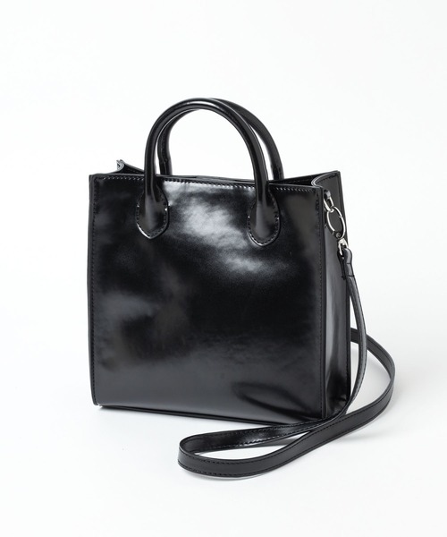 LEPSIM（レプシィム）の「スクエアハンドルショルダー　163398（ショルダーバッグ・レディース・アイボリー/ブラック/ベージュ・ONE SIZE）」の20枚目の写真