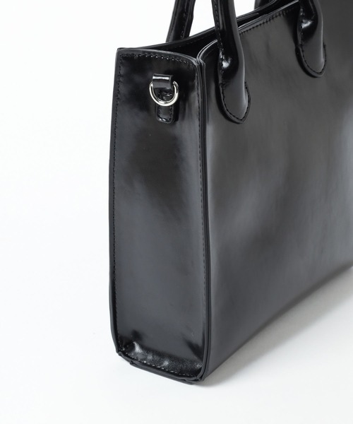 LEPSIM（レプシィム）の「スクエアハンドルショルダー　163398（ショルダーバッグ・レディース・アイボリー/ブラック/ベージュ・ONE SIZE）」の18枚目の写真