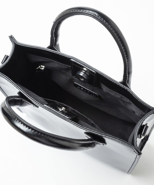 LEPSIM（レプシィム）の「スクエアハンドルショルダー　163398（ショルダーバッグ・レディース・アイボリー/ブラック/ベージュ・ONE SIZE）」の14枚目の写真