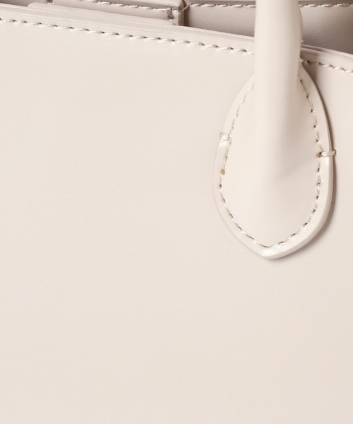 LEPSIM（レプシィム）の「スクエアハンドルショルダー　163398（ショルダーバッグ・レディース・アイボリー/ブラック/ベージュ・ONE SIZE）」の22枚目の写真