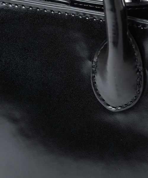 LEPSIM（レプシィム）の「スクエアハンドルショルダー　163398（ショルダーバッグ・レディース・アイボリー/ブラック/ベージュ・ONE SIZE）」の10枚目の写真