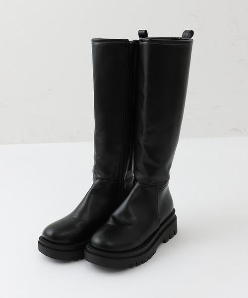 COLONY 2139（コロニートゥーワンスリーナイン）の「厚底ボリュームロングブーツ（ブーツ・レディース・ブラック・SMALL/MEDIUM/LARGE）」の11枚目の写真