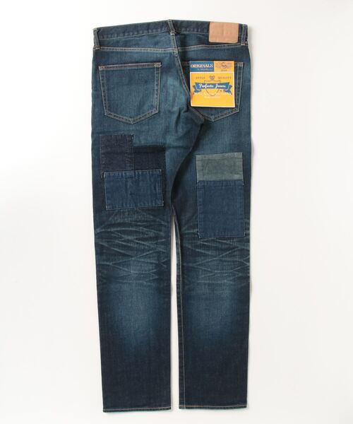 schott（ショット）の「Schott/ショット/STRETCH INDIGO DENIM PATCH 