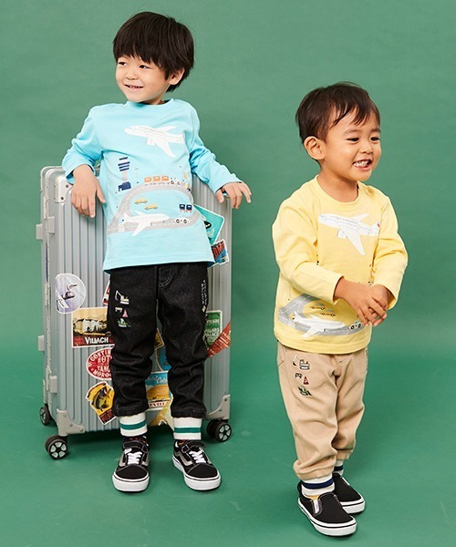 kladskap（クレードスコープ）の「働く車裾リブロング丈パンツ（その他パンツ・キッズ・ベージュ/ブラック・130cm/110cm/120cm/100cm/90cm）」の16枚目の写真