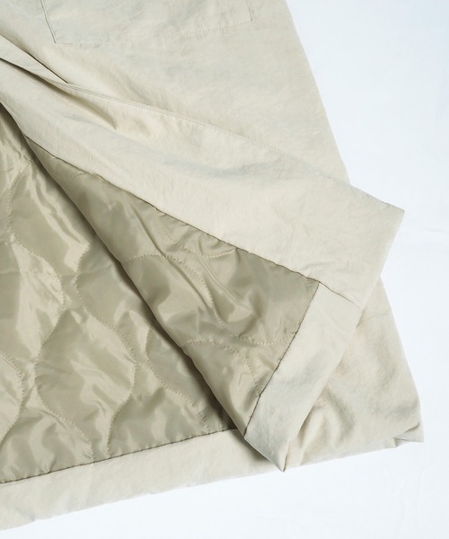 Crisp(クリスプ)の「パディングチェスターコート(チェスターコート・レディース・カーキ/ベージュ・FREE)」の22枚目の写真