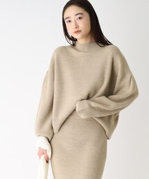 OPAQUE.CLIP | 【COFIL／コフィル】ミドルゲージ ボリュームスリーブニット(ニット/セーター)