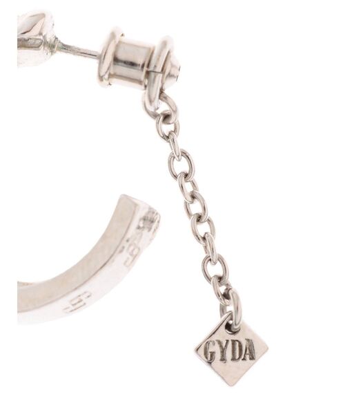 GYDA（ジェイダ）の「JEYSUS double ring ピアス（ピアス（両耳用）・レディース・シルバー/ゴールド・FREE）」の9枚目の写真