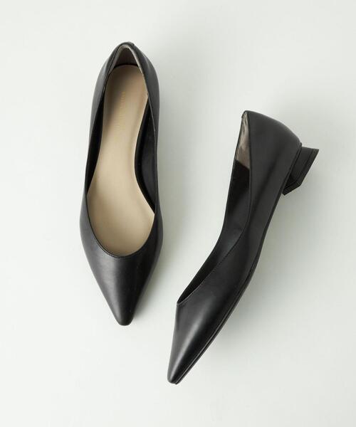 green label relaxing(グリーンレーベルリラクシング)の「※※※ポインテッド フラットシューズ(1.5cmヒール)(パンプス・レディース・ブラック/ベージュ/その他1/ゴールド・22cm/22.5cm/23cm/23.5cm/24cm/24.5cm/25cm/25.5cm)」の7枚目の写真