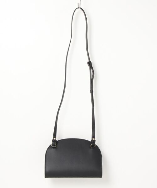 A.P.C.（アーペーセー）の「CLUTCH DEMI-LUNE  23PE（クラッチバッグ・レディース・ブラック/ブラウン系その他・ONESIZE）」の5枚目の写真