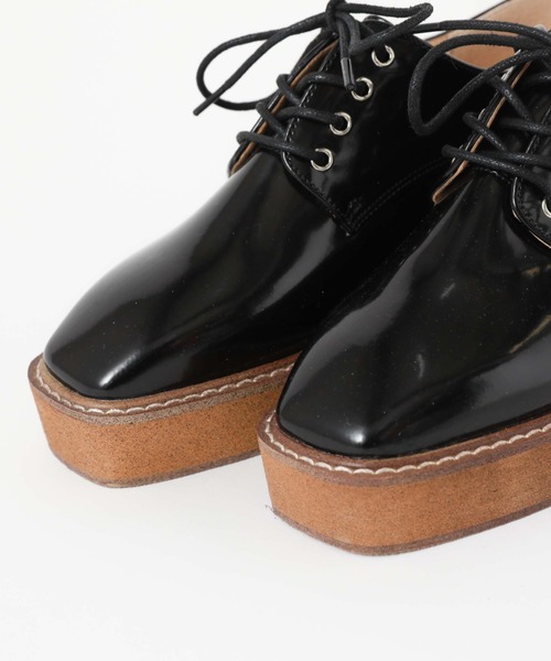 archives（アルシーヴ）の「厚底レースアップシューズ（その他シューズ・レディース・クリア/ブラック・MEDIUM/LARGE）」の21枚目の写真
