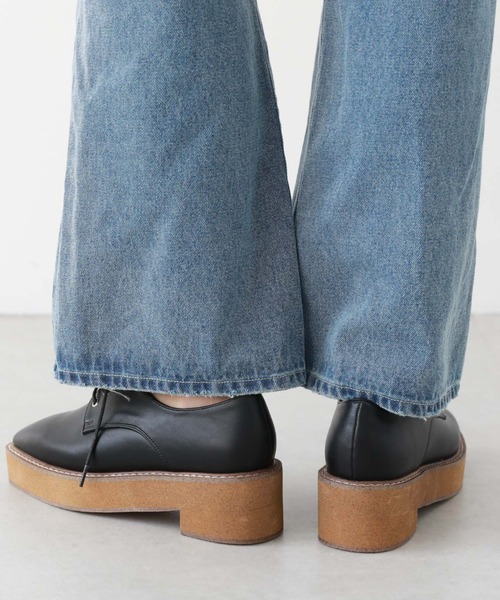 archives（アルシーヴ）の「厚底レースアップシューズ（その他シューズ・レディース・クリア/ブラック・MEDIUM/LARGE）」の5枚目の写真