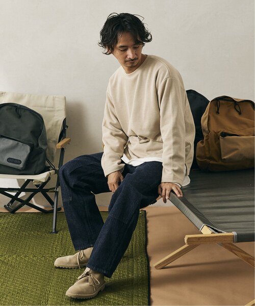 JOURNAL STANDARD relume（ジャーナルスタンダード　レリューム）の「BACK BRUSH ワッフルロングスリーブTシャツ（Tシャツ/カットソー・メンズ・グレー/ブラウン系その他/ホワイト/ベージュ・MEDIUM/LARGE）」の11枚目の写真