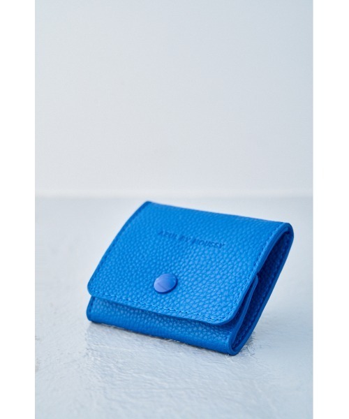 AZUL by moussy（アズールバイマウジー）の「FAUX LEATHER COIN WALLET/フェイクレザーコインウォレット（財布・メンズ・ブルー/ブラック・FREE）」の7枚目の写真