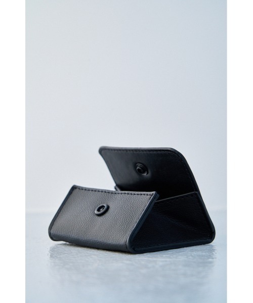 AZUL by moussy（アズールバイマウジー）の「FAUX LEATHER COIN WALLET/フェイクレザーコインウォレット（財布・メンズ・ブルー/ブラック・FREE）」の4枚目の写真