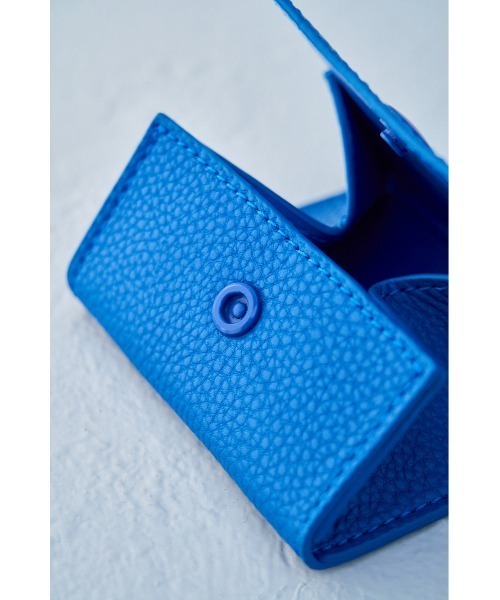 AZUL by moussy（アズールバイマウジー）の「FAUX LEATHER COIN WALLET/フェイクレザーコインウォレット（財布・メンズ・ブルー/ブラック・FREE）」の10枚目の写真