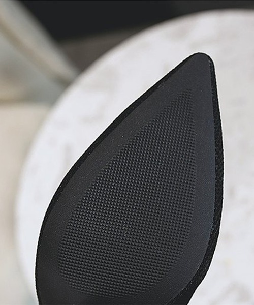 Jasmine Grandiflorum（ジャスミングランディフローラム）の「【Jasmine】メッシュ風ショートソックスブーツ（ブーツ・レディース・グレー/ピンク系その他/ブラック系その他/ブラック・22.5cm/23.5cm/24.5cm/25.5cm/23.0cm/24.0cm/25.0cm/22.0cm）」の16枚目の写真