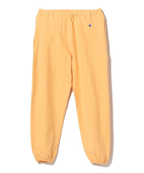 Champion（チャンピオン）の「Champion × Ray BEAMS / 別注 リバースウィーブ(R) ロング パンツ（スウェットパンツ・レディース・ブラック/ナチュラル/オレンジ・S/M）」の9枚目の写真
