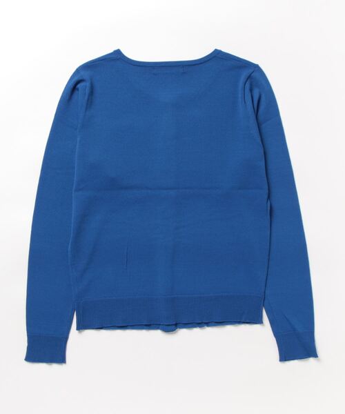 INTERPLANET（インタープラネット）の「【接触冷感・ＵＶ】クルーカーディガン（カーディガン/ボレロ・レディース・オフホワイト/グレー/ブラック/グリーン/レッド/ブルー/ホワイト系その他・FREE）」の8枚目の写真