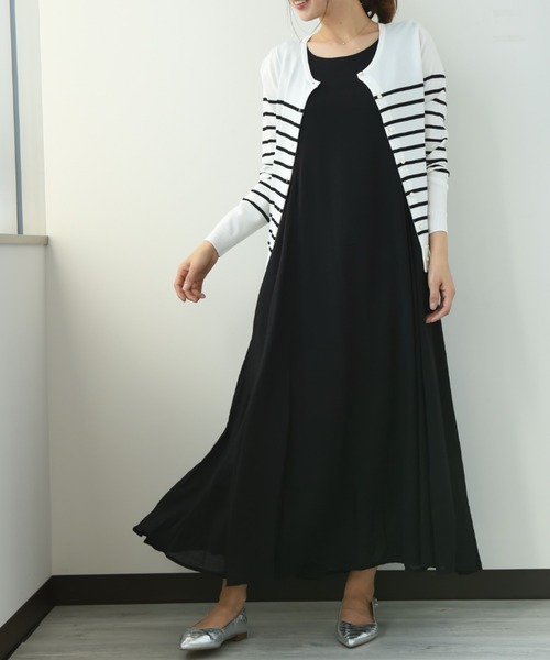 INTERPLANET（インタープラネット）の「【接触冷感・ＵＶ】クルーカーディガン（カーディガン/ボレロ・レディース・オフホワイト/グレー/ブラック/グリーン/レッド/ブルー/ホワイト系その他・FREE）」の16枚目の写真