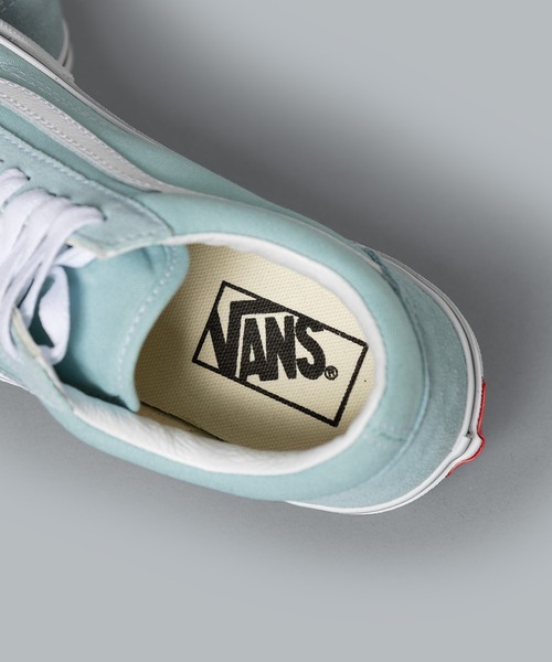 VANS（バンズ）の「【 VANS / ヴァンズ 】 OLD SKOOL / オールドスクール（スニーカー・レディース・ライトグリーン/イエロー・5h/6/6h）」の16枚目の写真