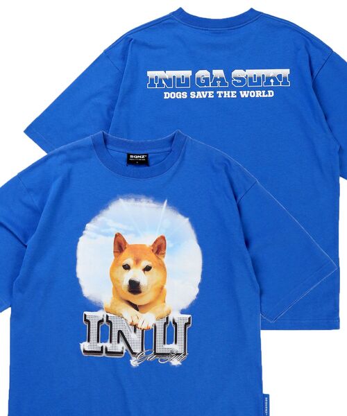 SEQUENZ（シークエンズ）の「【SEQUENZ】INU GA SUKI S/S TEE / 柴犬