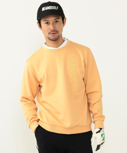 BEAMS GOLF（ビームスゴルフ）の「〈MEN〉BEAMS GOLF ORANGE LABEL / タテロゴ ダンボールニット プルオーバー（Tシャツ/カットソー・メンズ・ネイビー/オレンジ/ベージュ/グレー/ホワイト・M/L/X-LARGE/SMALL）」の5枚目の写真