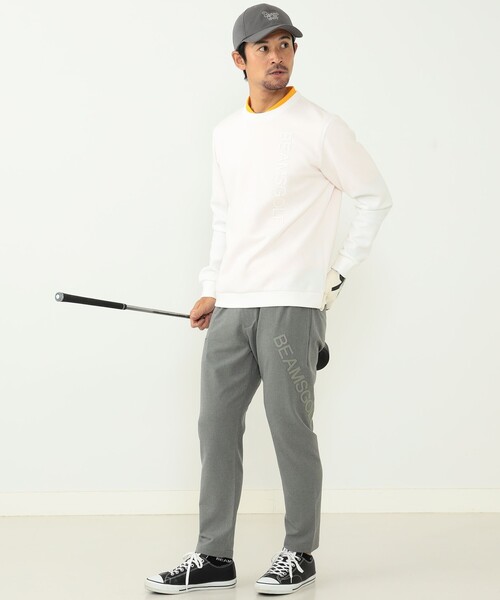 BEAMS GOLF（ビームスゴルフ）の「〈MEN〉BEAMS GOLF ORANGE LABEL / タテロゴ ダンボールニット プルオーバー（Tシャツ/カットソー・メンズ・ネイビー/オレンジ/ベージュ/グレー/ホワイト・M/L/X-LARGE/SMALL）」の6枚目の写真