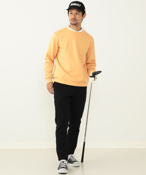 BEAMS GOLF（ビームスゴルフ）の「〈MEN〉BEAMS GOLF ORANGE LABEL / タテロゴ ダンボールニット プルオーバー（Tシャツ/カットソー・メンズ・ネイビー/オレンジ/ベージュ/グレー/ホワイト・M/L/X-LARGE/SMALL）」の7枚目の写真