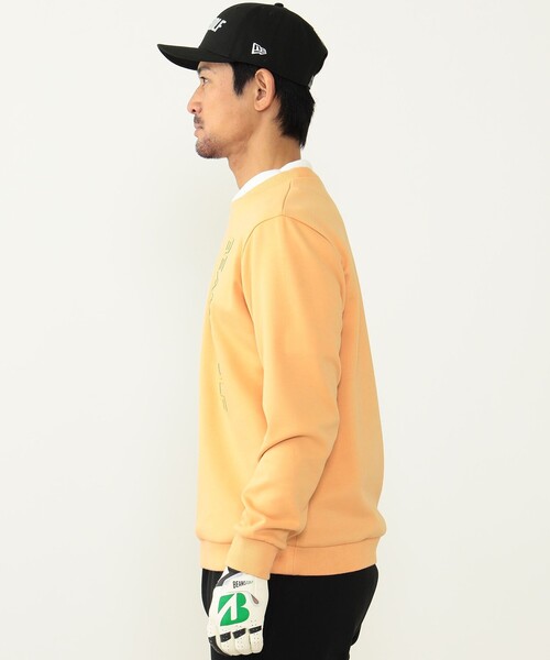 BEAMS GOLF（ビームスゴルフ）の「〈MEN〉BEAMS GOLF ORANGE LABEL / タテロゴ ダンボールニット プルオーバー（Tシャツ/カットソー・メンズ・ネイビー/オレンジ/ベージュ/グレー/ホワイト・M/L/X-LARGE/SMALL）」の9枚目の写真