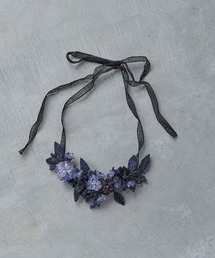 m.soeur | ツルリーフとお花のネックレス(ネックレス)