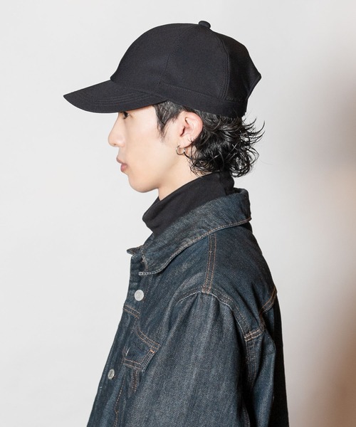 CA4LA（カシラ）の「HK DEEDS MERYL（キャップ・レディース・ブラック/アイボリー/ピンク・ONESIZE）」の8枚目の写真