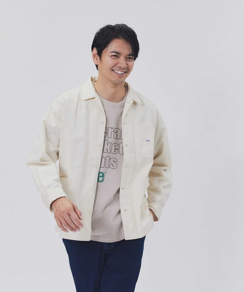 Lee(リー)の「【Lee】ロコシャツ(シャツ/ブラウス・メンズ・キナリ・M/L/XL)」の1枚目の写真